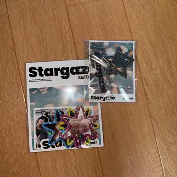SixTONES 특전 Stargaze 카라비너 참 셀피 스티커