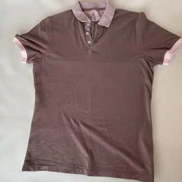 BRUNELLO CUCINELLI 그레이 피케 셔츠 M