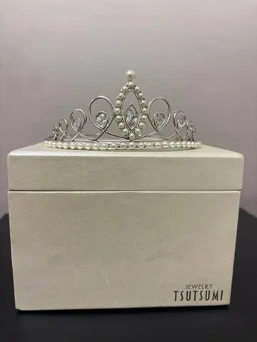 JEWELRY TSUTSUMI 티아라 펄 스톤