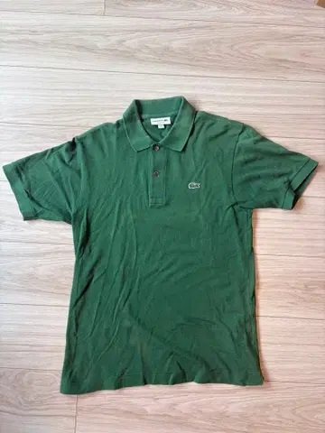 새상품급 LACOSTE 3 라코스테 피케 셔츠 그린
