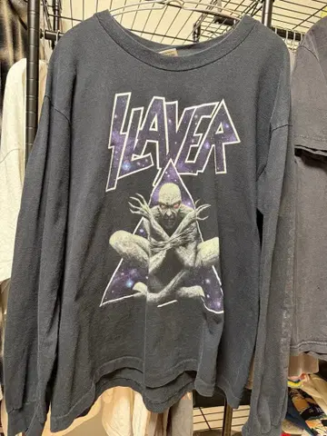 ask 가격 90s Slayer 스레이어 밴드 T셔츠 anvil