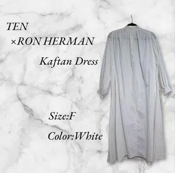 TEN x RON HERMAN 별주 카프탄 드레스