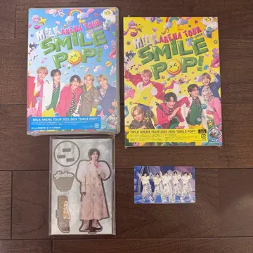 M!LK SMILE POP! Blu-ray 초회 한정판 일반ver 아크릴 스탠드 부