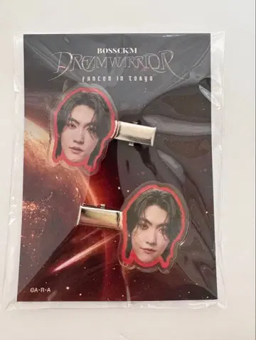 BOSSCKM DREAM WARRIOR 앞머리 클립 헤어 클립