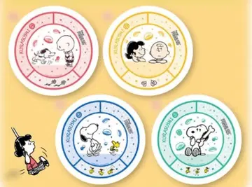 쿠라스시 PEANUTS 스누피 스티커 4장 세트