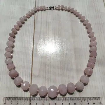 로즈쿼츠 목걸이