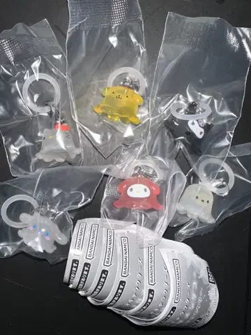 산리오 캐릭터즈 변신 문어 마커 액세서리 컴플리트 세트