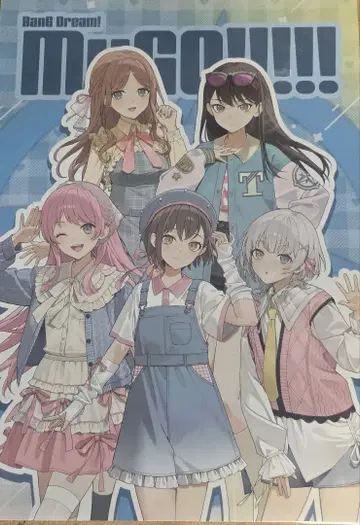 BanG Dream! MyGO!!!!! A3 포스터 한국 콜라보 카페
