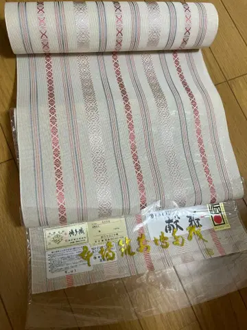 하카타 직물 나고야 오비 니시무라 직물 옷감 샤 여름