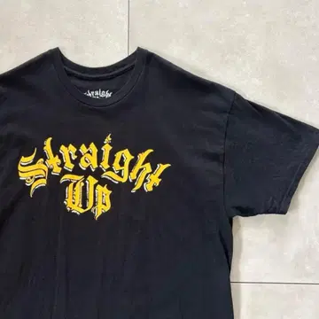 [ XL ] The BONEZ x Dragon Ash Straight Up 블랙 T
