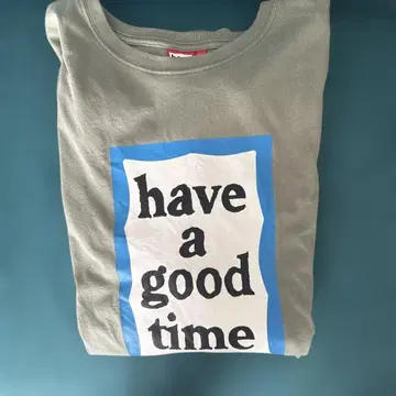 have a good time 티셔츠 로고