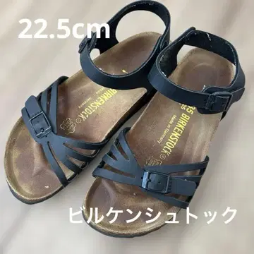 타임세일 BIRKENSTOCK 발리 샌들 블랙 22.5cm