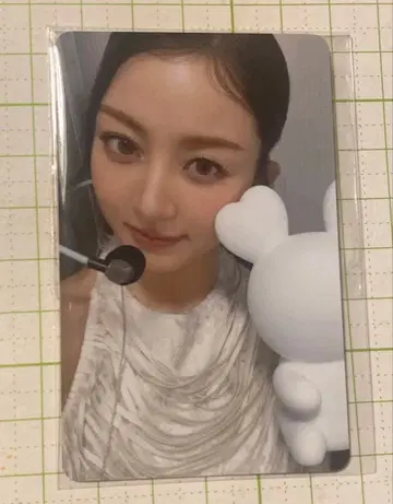 TWICE 실리콘 라이트 트레이딩 카드 지효