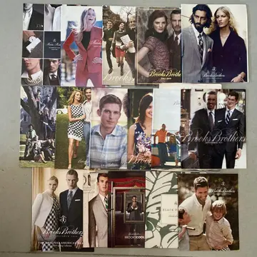 Brooks Brothers 브룩스브라더스 카탈로그 16권 묶음