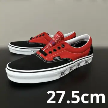 27.5cm 에라 VANS ERA 블랙 레드 스컬 체리 해골
