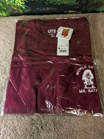 드래곤볼 MR.SATAN UT M 사이즈 UNIQLO