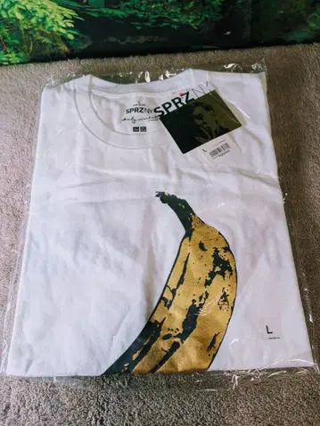 앤디 워홀 바나나 UT L 사이즈 UNIQLO