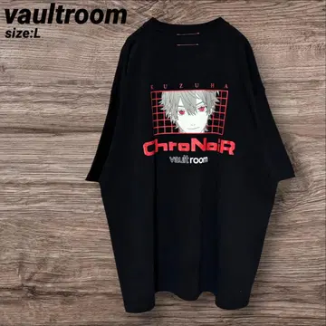 vaultroom 볼트룸 ChroNoiR 티셔츠 쿠츠하 블랙