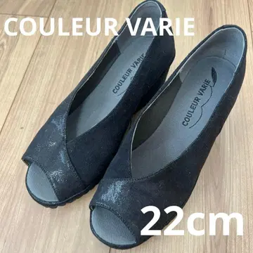 COULEUR VARIE 여성용 샌들 블랙 22cm