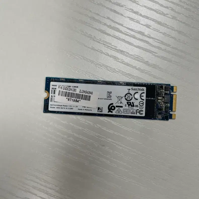 샌디스크 SSD 128GB M.2 2280