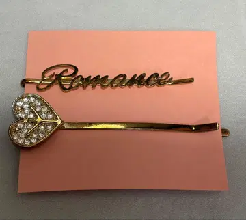 오카무라 야스유키 헤어핀 골드 Romance 투어 굿즈 피치 마크