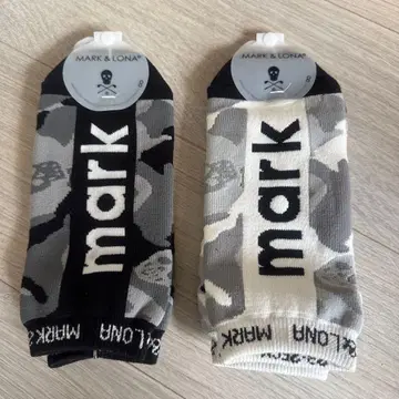 MARK & LONA 삭스 2족 세트 카모플라주 패턴