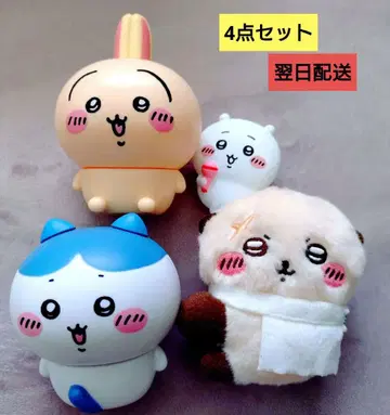 치이카와 4점 세트 (몸 앞뒤 반전 오류품 포함) 4점