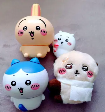 치이카와 (먼작귀) 4점 세트, 본체 앞뒤 오류 레어 상품 포함 4점 [월말 처분]