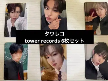 nctwish 트레이딩 카드 타워 레코드 특전