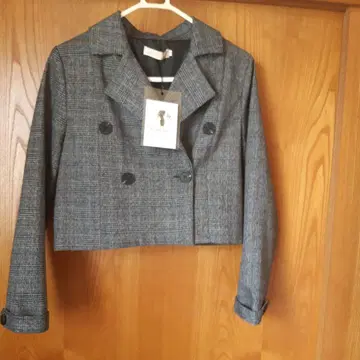 FODUSHU 체크 무늬 셋업 수트 M 사이즈