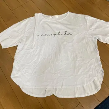 natural by clip 로고T셔츠 화이트