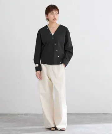 IENA 데님 베이커 팬츠