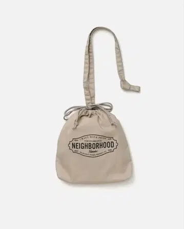 NEIGHBORHOOD LOGO DRAWSTRING BAG 새상품