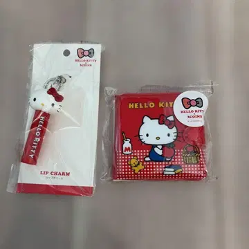 미개봉 새상품 3COINS x HELLO KITTY 지갑풍 메모지 립 참