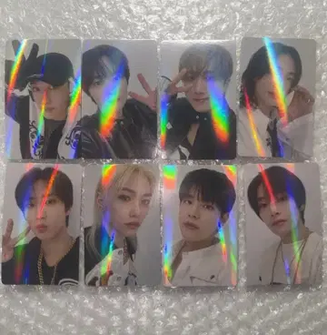 straykids hop HMV 특전 트레이딩 카드 홀로그램 8종 세트