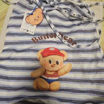 [ 새상품 배송비 포함 ] ZARA x Butterbear 콜라보 토트백 보더