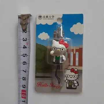 헬로키티 교토대학 한정판 연구자 스트랩