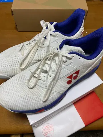 YONEX 테니스화 화이트/블루