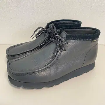 [새상품급] 클락스 왈라비 GORE-TEX 주름 가죽 블랙 UK6 24.5