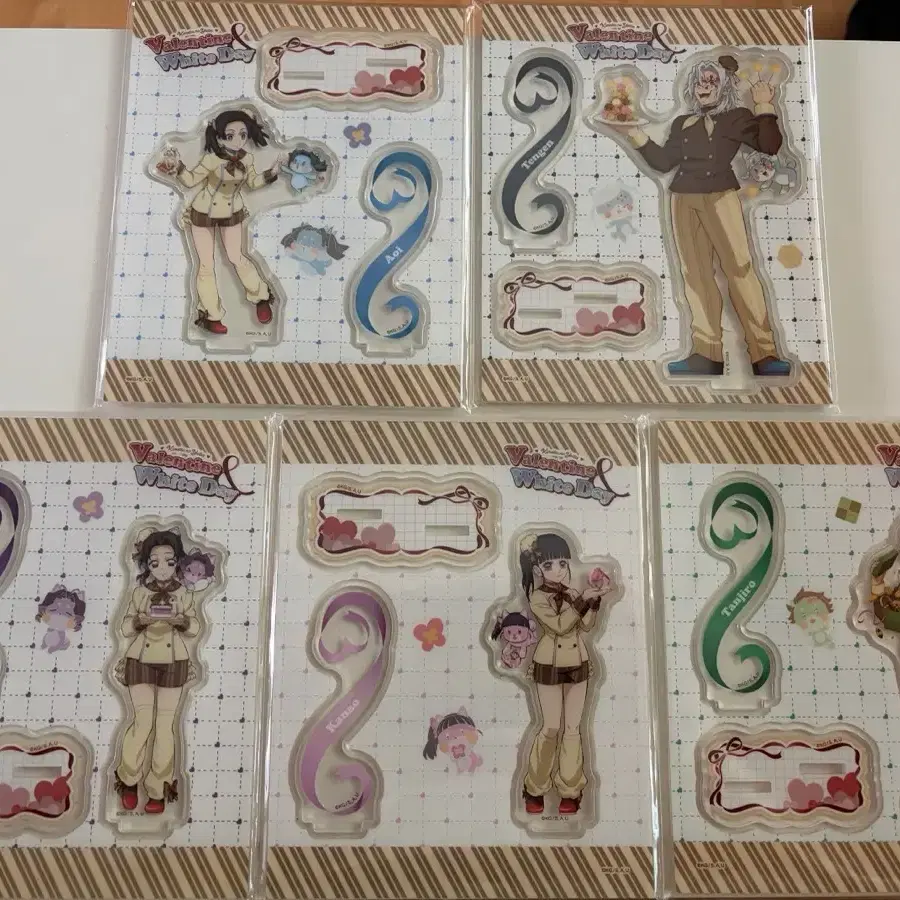 **급처** 귀멸의칼날 발렌타인 아크릴 5종