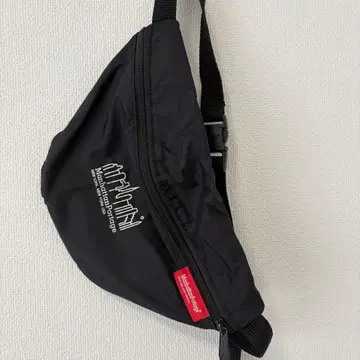 맨하탄 포티지 숄더백 블랙