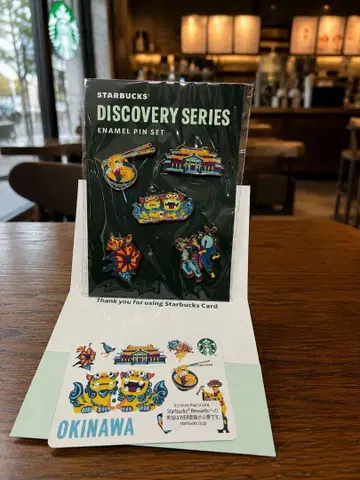 Starbucks Discovery Series 오키나와 한정판 핀 배지