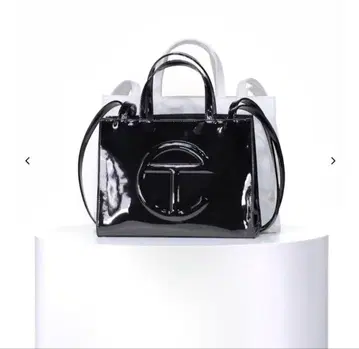 Telfar 텔파 Shmedium 쇼핑백 블랙