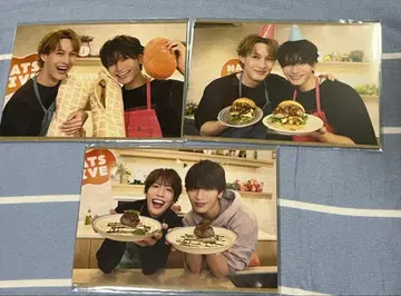 NATSLIVE 레시피 카드 MATSURI 스즈키 와타루 마츠오카 타쿠야 와타나베 마코토