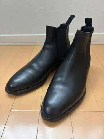 RENDO 렌 사이드 고어 부츠 25.5cm 블랙