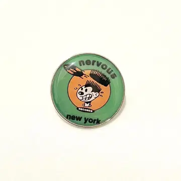 Nervous Records 핀 배지 Nervous Records Pins
