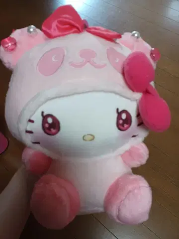 헬로키티 봉제 인형 팬더 인형옷 핑크