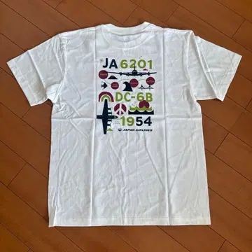 JAPAN AIRLINES DC-6B 티셔츠 L 사이즈