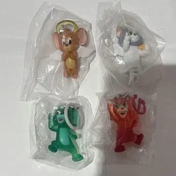 톰과 제리 천사와 악마 마커 액세서리 컴플리트 컴프 전 4종