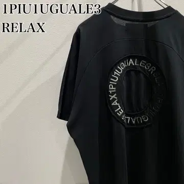 새상품 1PIU1UGUALE3 RELAX 백 디자인 천축 T셔츠 XL